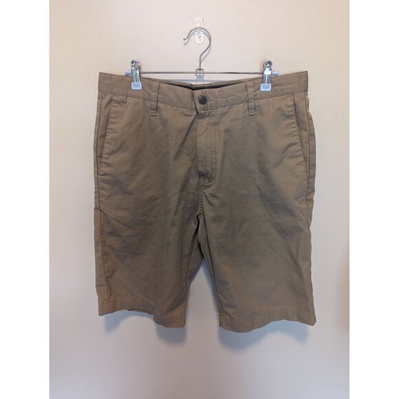 Volcom Mens Khaki Chino Shorts Size 32 - Picture 1 of 4